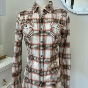 Harley-Davidson Women's Plaid Button-Down Shirt